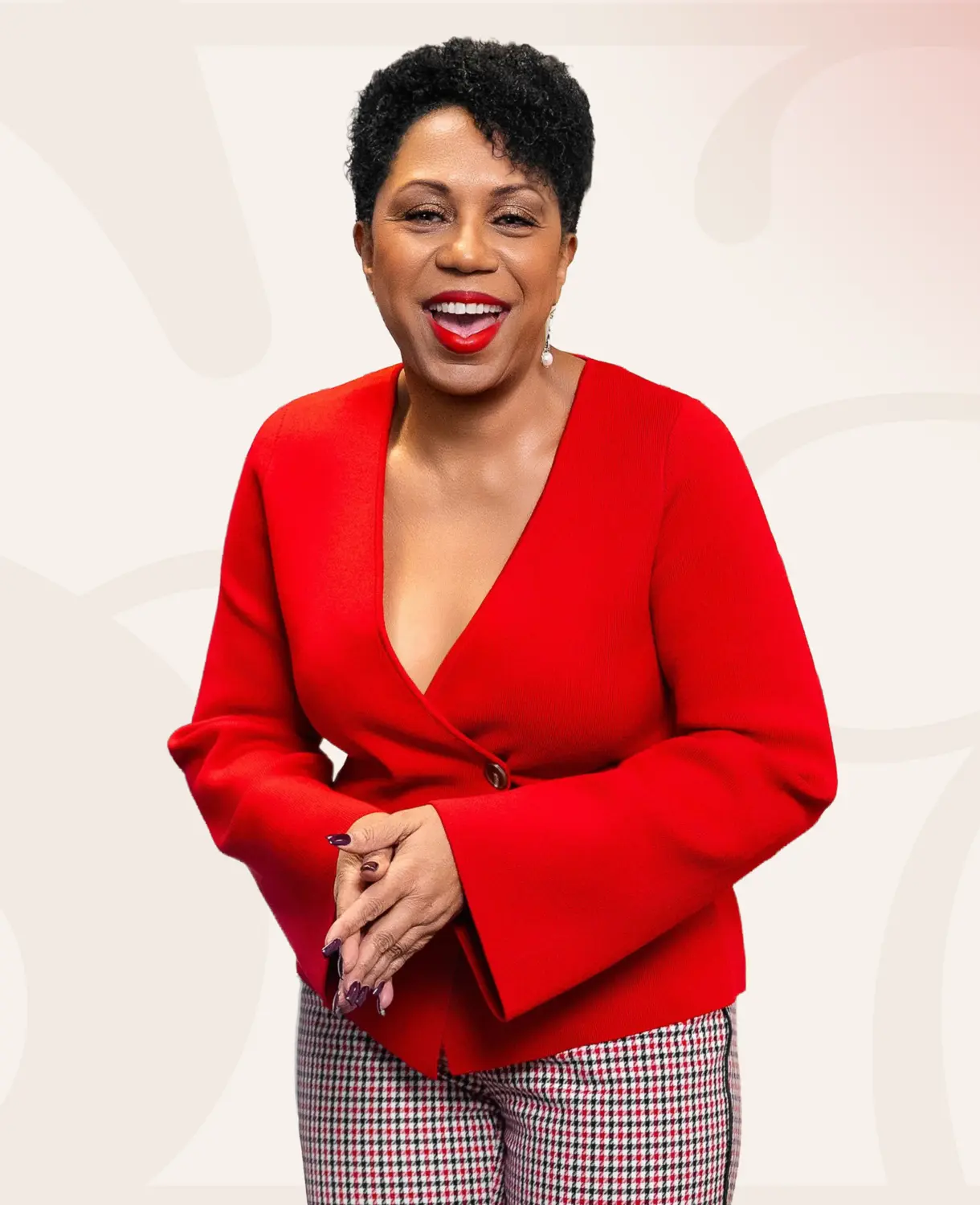 Sharon Smith-Akinsanya speaking